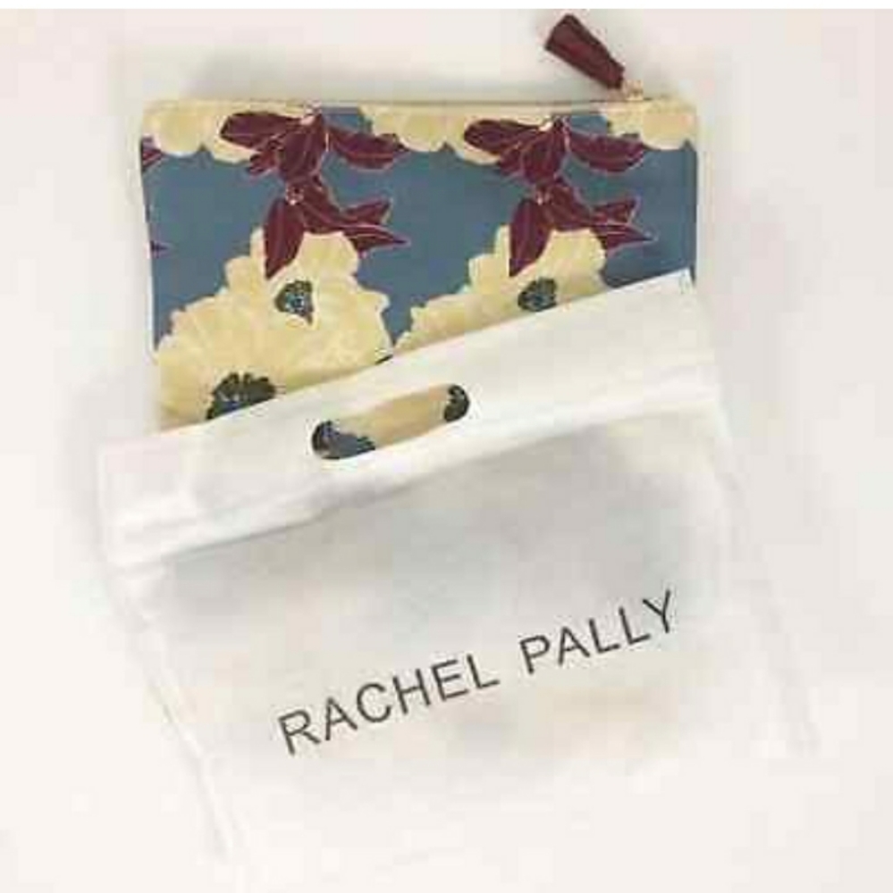 Rachel Pally Reversible Floral Clutch New in Bag - Picture 4 of 7